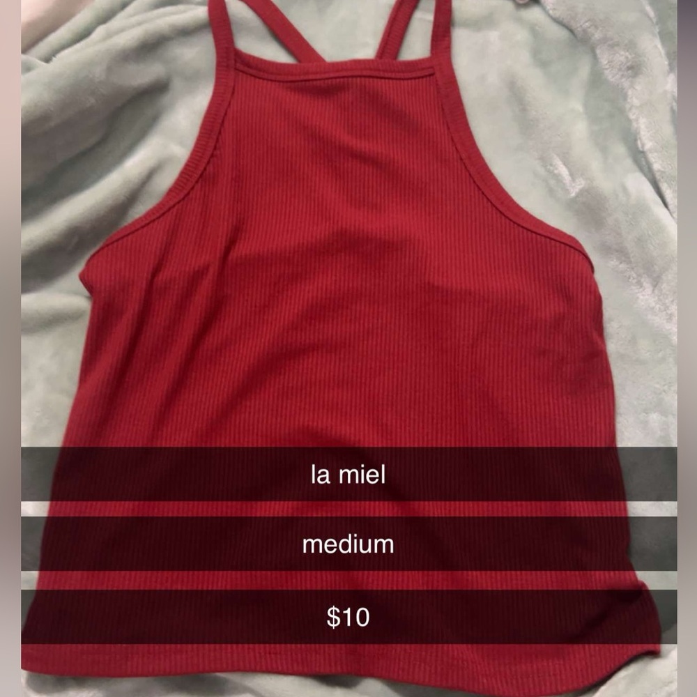 la miel tank top